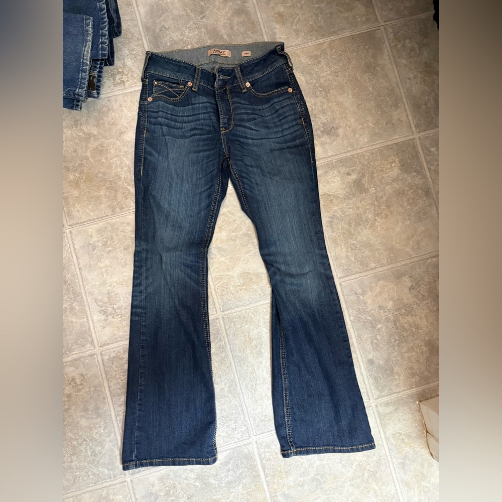 Wore once. Ariat Dark  Jeans